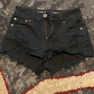 American Eagle Outfitters Stretch Black Shorts